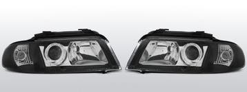 Koplampen | geschikt voor Audi A4 B5 1999-2000 | zwart, Verzenden
