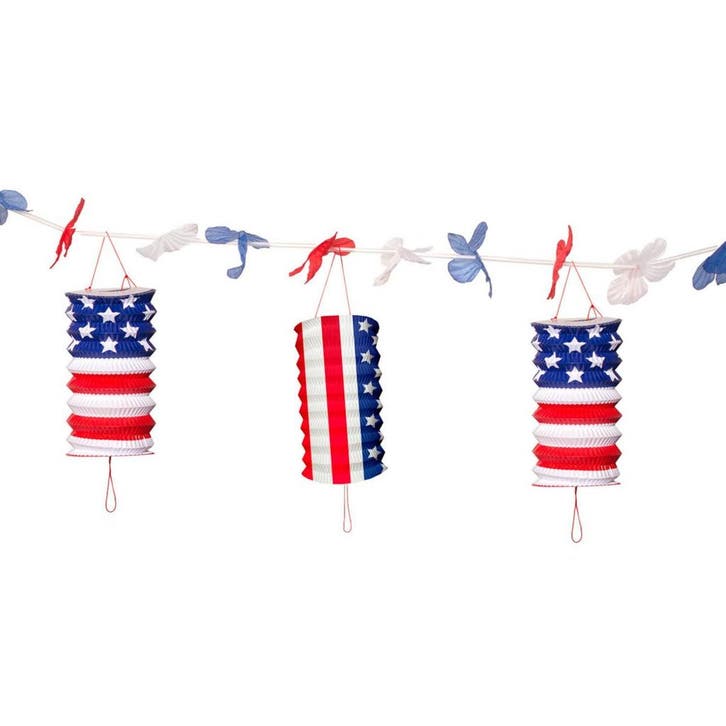 Usa Lampion Slinger Party 3,6m, Hobby & Loisirs créatifs, Articles de fête, Envoi