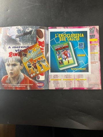 2001/02 Panini Édition originale, Panini Calciatori