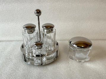 Alessi - Michael Graves - Olie-en-azijnstelletje - MG07, Antiek en Kunst
