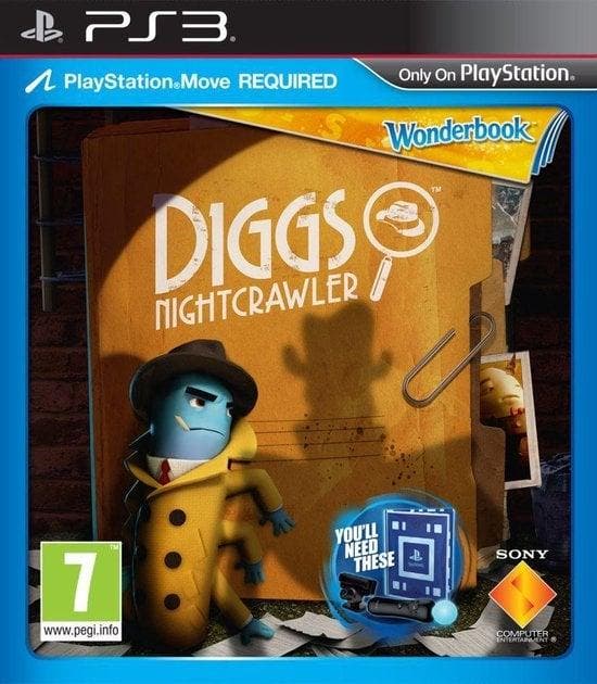 Wonderbook Diggs Nightcrawler (Playstation Move Only), Consoles de jeu & Jeux vidéo, Jeux | Sony PlayStation 3, Enlèvement ou Envoi