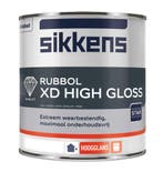 Sikkens Rubbol XD HIGH GLOSS hoogglanslak voor buiten 1000 m, Doe-het-zelf en Bouw, Verf, Beits en Lak, Verzenden, Nieuw