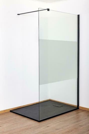 Sanifun douchewand Amber 2000 x 1570 mat, Doe-het-zelf en Bouw, Sanitair, Ophalen of Verzenden, Nieuw, Douche