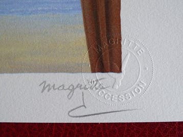 René Magritte (1898-1967) - Décalcomanie
