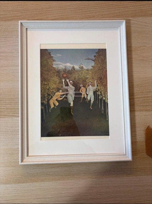 Henri Rousseau (1844-1910) - Les joueurs de football, Antiek en Kunst, Antiek | Overige Antiek