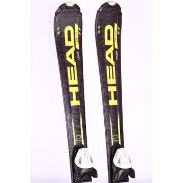 97 kinder skis HEAD SUPERSHAPE TEAM, black/yellow + Head LR, Sports & Fitness, Verzenden