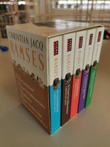 Ramses serie vijfdelige cassette / Poema roman 9789024546664, Verzenden, C. Jacq