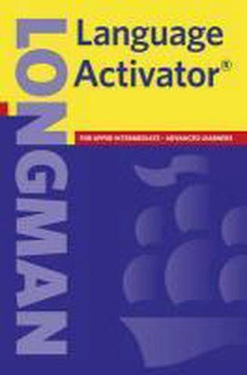 Longman Language Activator 9780582419520 Longman, Verzenden, Longman