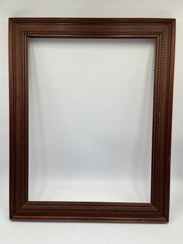Lijst - Hout - Elegante rand guilloché