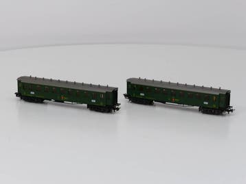Schaal H0 2 x Märklin 4138A Personenwagen SBB C4 8901 #3614, Ophalen of Verzenden, Overige typen