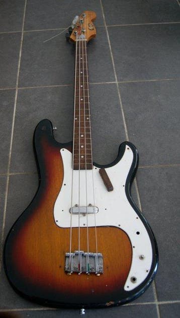 Maya - - Elektrische basgitaar - Japan - 1970 (Zonder, Musique & Instruments