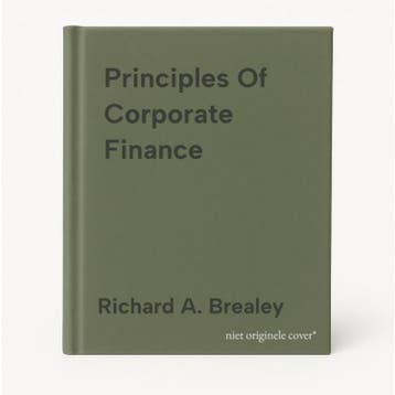 Principles Of Corporate Finance 9780071117999, Verzenden, Zo goed als nieuw, Richard A. Brealey