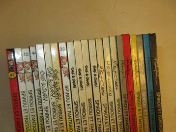 Spirou et Fantasio - 21x C - EO/Ré - 21 Album - 1983/2004