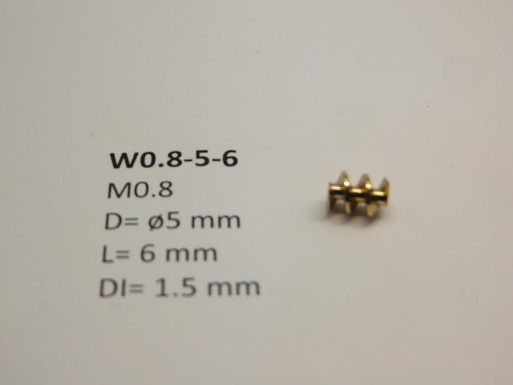micromotor W0.8-5-6 wormwiel, Hobby en Vrije tijd, Modeltreinen | H0, Gelijkstroom, Overige typen, Nieuw, Overige merken, Verzenden
