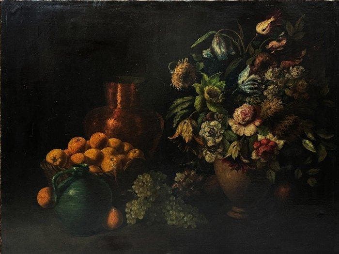 École européenne (c. 1860) - La Mémoire dune Lumière, Antiek en Kunst, Kunst | Schilderijen | Klassiek