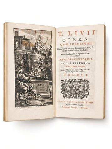 T. Livii - Opera quae Supersunt - 1784