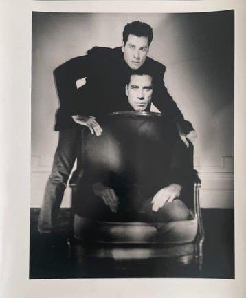Aldo SOARES (1960) - John Travolta pour Liberation, 1990