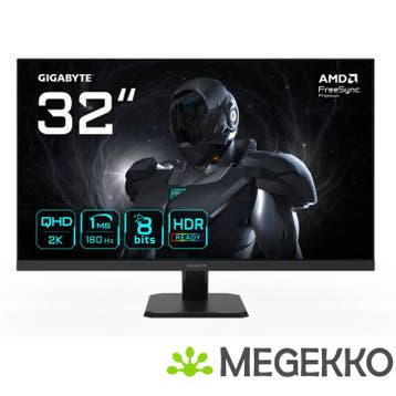Gigabyte GS32QA 32  Quad HD 180Hz IPS Gaming monitor, Computers en Software, Verzenden, Nieuw