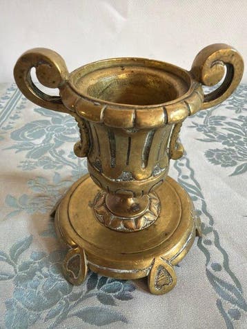 Chandelier Palmatoire impérial en bronze massif - Bronze -