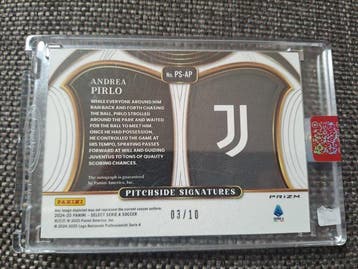 Andrea Pirlo 2024-25 Panini Select Serie A - Pitchside, Nieuw