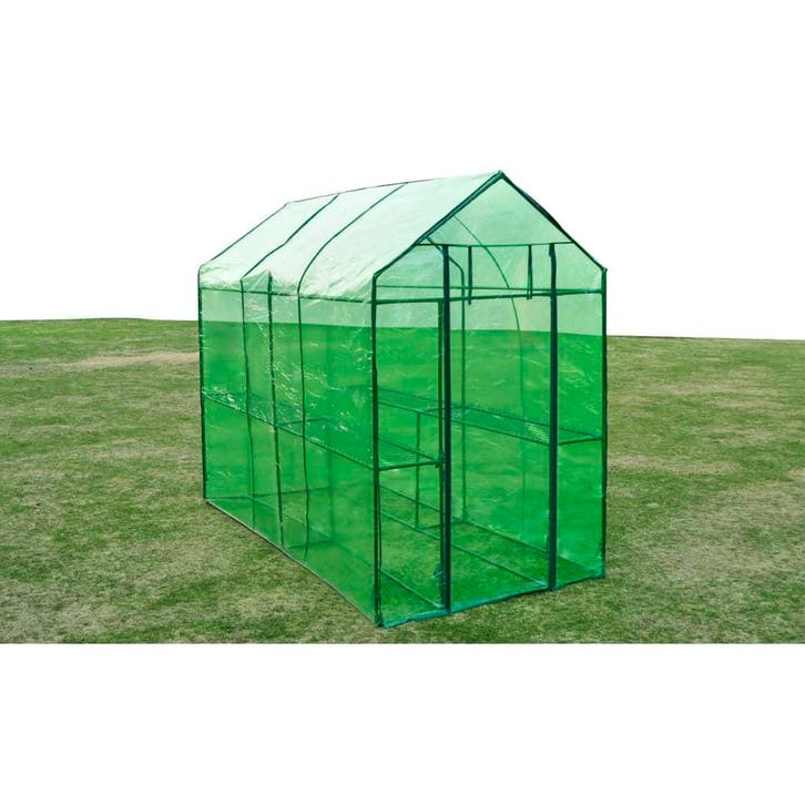 vidaXL Tuinkas staal XL, Jardin & Terrasse, Serres, Envoi