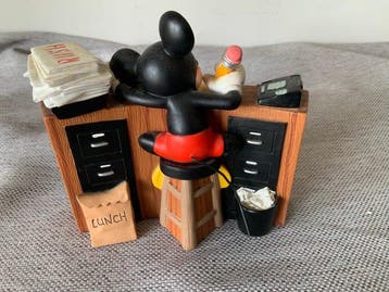 Disney - Mickey aan bureau - 1 Figure, Collections