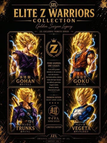 JZL - [XL] Goku – Golden Saiyan Legacy (Elite Z Warriors