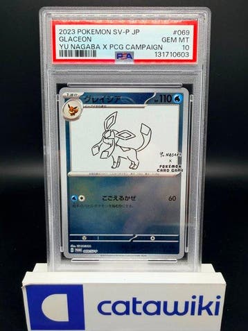 Pokémon - 1 Graded card - Glaceon [Nagaba] SV-P 069 PSA 10 -, Nieuw