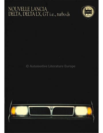 1986 LANCIA DELTA BROCHURE FRANS, Ophalen of Verzenden