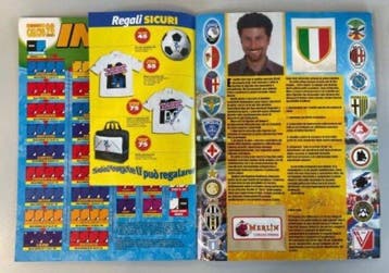 1998 Merlin Calcio 98 - 1 Sticker album - Good (GD), Nieuw