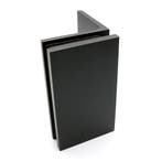 Glasklem Porto Select glas/wand 90° - Zwart, Verzenden