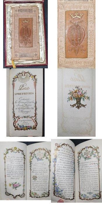 Divers - Petit Livre d’Heures avec très riche décor