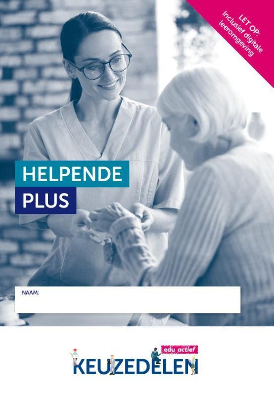 Helpende plus / Keuzedelen 9789037253535, Boeken, Schoolboeken, Gelezen, Verzenden