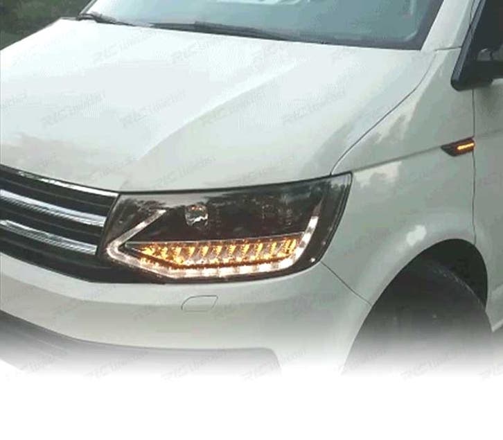 Clignotants Latéraux Pour Volkswagen Vw T6 15-19 Led Dynamiq, Auto-onderdelen, Verlichting, Verzenden