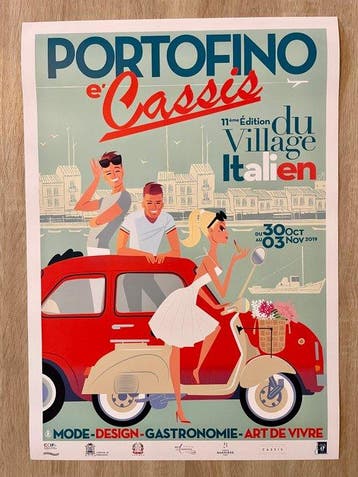 Monsieur Z - Portofino - Viva La Vespa - Année 2019