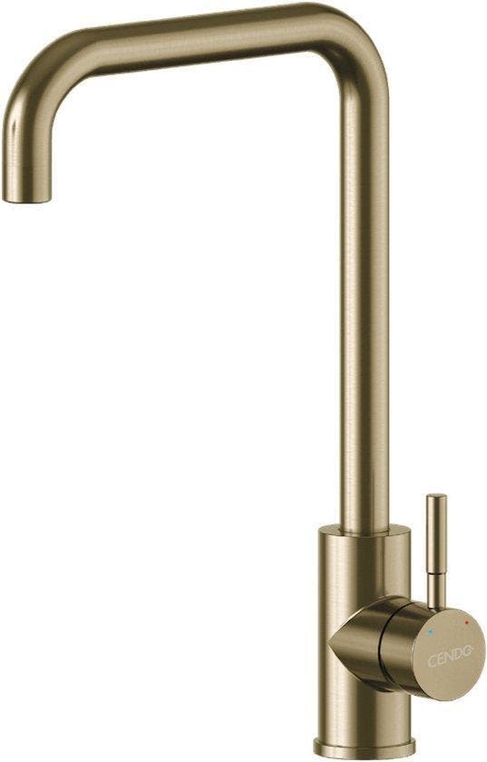 CENDO KK21VBG - Keukenkraan - Goud Kleurig RVS, Bricolage & Construction, Sanitaire, Envoi