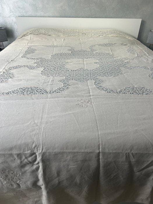 Puro Lino - Laken (4) - 260 cm - 250 cm, Antiquités & Art, Tapis & Textile