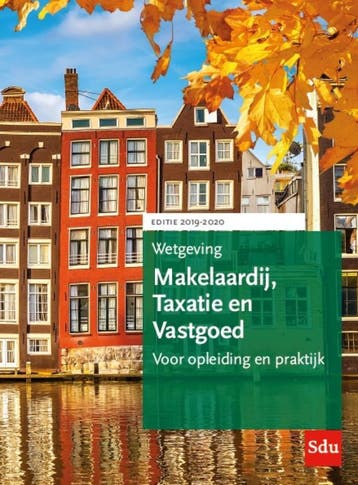Wetgeving Makelaardij, Taxatie en Vastgoed / studiejaar, Boeken, Verzenden, Gelezen