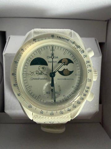 Omega x Swatch - Mission to Earthphase Moonshine Gold -, Nieuw