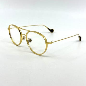 Moncler - *NEW* - NO RESERVE - Gold Metal - Lunettes de, Handtassen en Accessoires, Nieuw