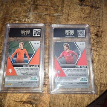 2021, 2020 Panini Mosaic UEFA Euro Frenkie de Jong, Joao