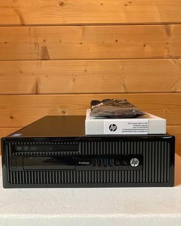 Windows 7 of 10 Pro computer HP ProDesk 400 G1 SFF, Ophalen of Verzenden, Gebruikt