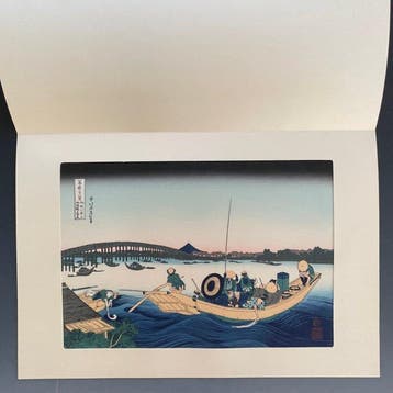 Ukiyo-e | Zesendertig Zicht op Mount Fuji |