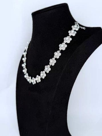 Swarovski - Metaal - Halsketting