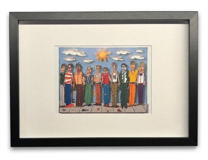 James Rizzi (1950-2011) - The Boys, Antiek en Kunst, Antiek | Overige Antiek