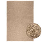 vidaXL Vloerkleed ZIZUR binnen en buiten 160x230 cm jute, Verzenden