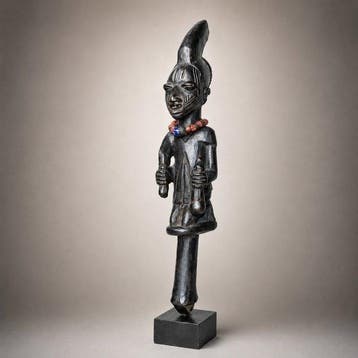 Staf van Shango - Yoruba - Nigeria (Zonder minimumprijs)