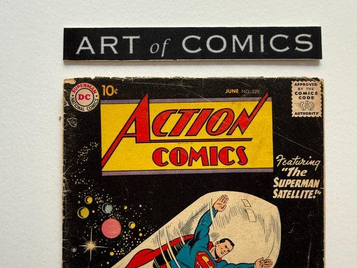 Action Comics #229 - 1 Comic - Eerste druk - 1957, Boeken, Strips | Comics