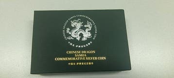 Samoa. 1 Dollar 2025, Chinese Dragon, 1 Oz (Zonder