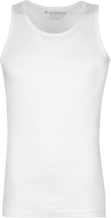 Garage Stretch Basic Singlet Wit maat Maat 52/54 (L) Heren, Verzenden